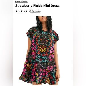 Free People Retro Flower High/Low Dress or Top
